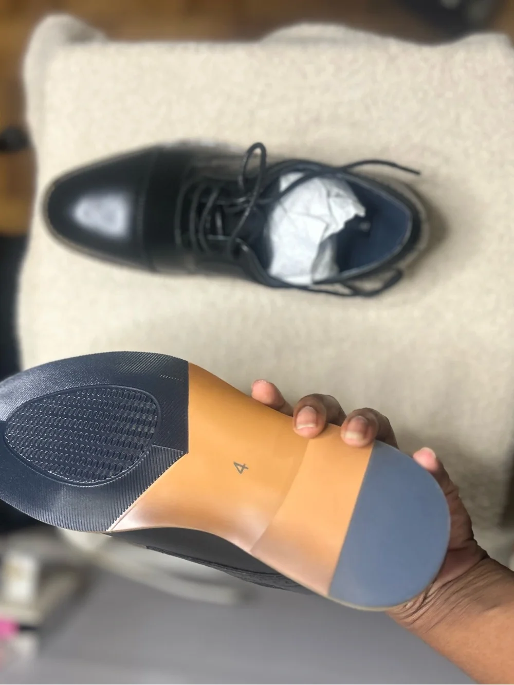 Bruno Marc Cap-Toe Oxford Dress Shoes